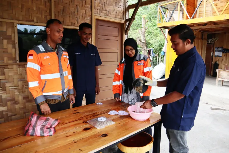 Program SIG di Aceh Tekan Emisi Sampah Kelapa dan Pangkas Biaya Pakan Hingga 60%