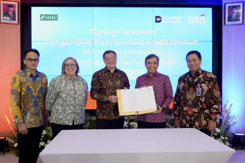 SMBC Indonesia dan BTN Resmikan Pengalihan Portofolio Kredit