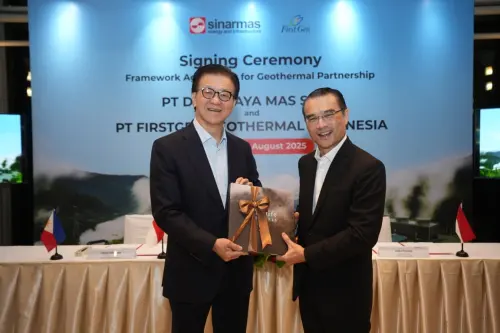 Dian Swastatika (DSSA) Gandeng FirstGen Kembangkan Energi Panas Bumi